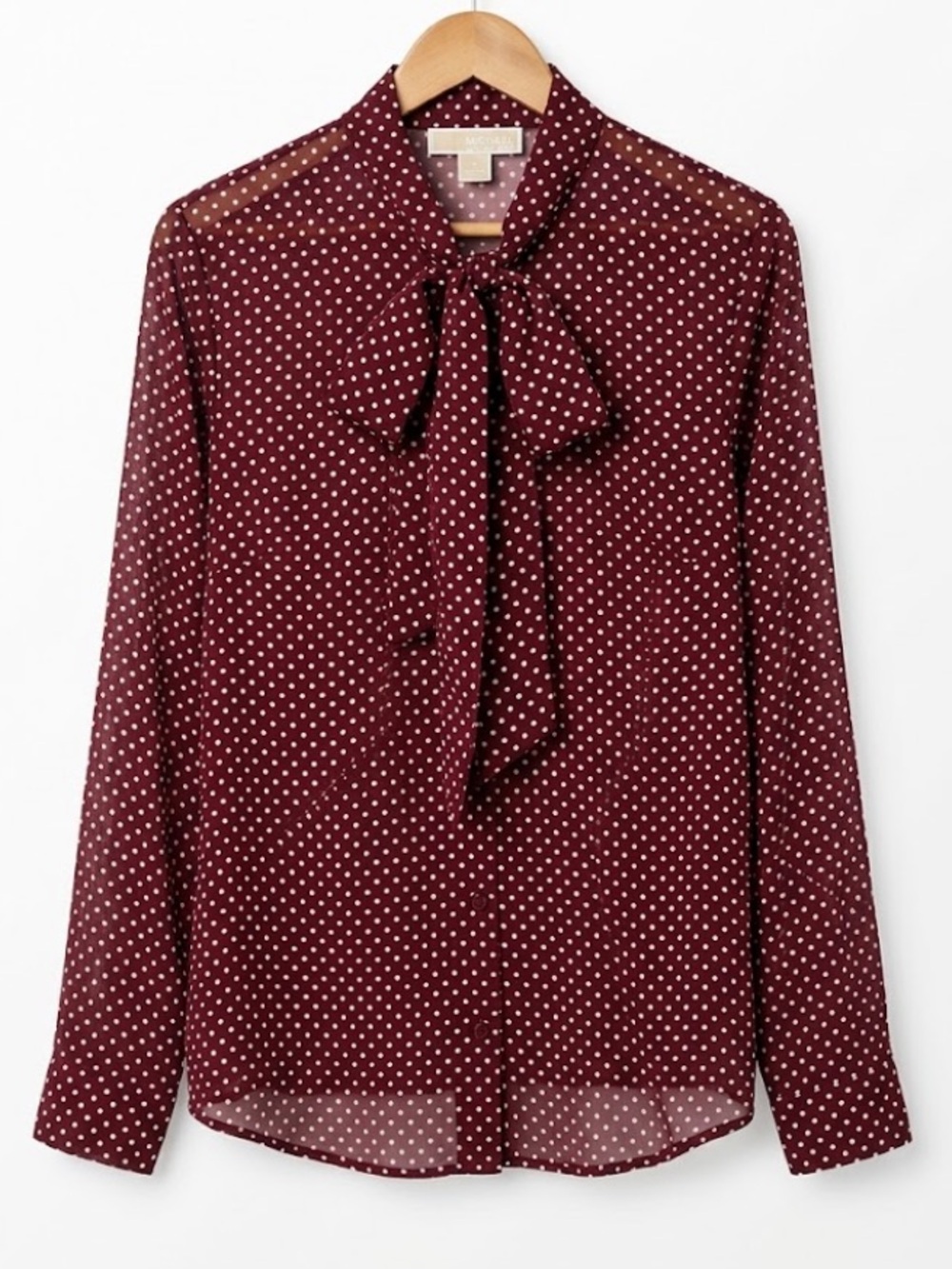 Michael Kors Beautiful Polka Dot Top!